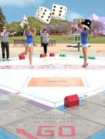 San Jose Monopoly in the Park